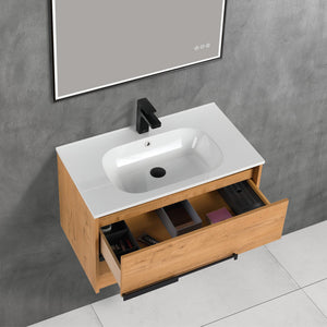Blossom Brest 30" Classic Oak Vanity with SMC Sink