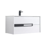 Blossom Brest 36" Glossy White Vanity with SMC Sink