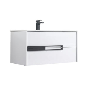 Blossom Brest 36" Glossy White Vanity with SMC Sink