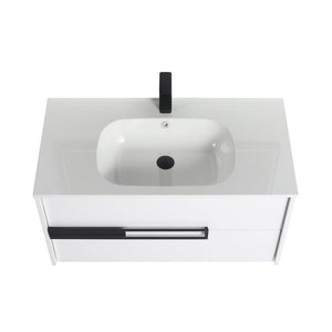 Blossom Brest 36" Glossy White Vanity with SMC Sink