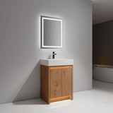 Blossom Capri 24" Classic Oak Vanity With Dual LED Lights