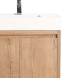 Blossom Capri 24" Classic Oak Vanity With Dual LED Lights