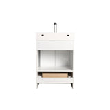 Blossom Capri 24" Glossy White Vanity With Dual LED Lights