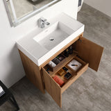 Blossom Capri 36" Classic Oak Vanity With Dual LED Lights