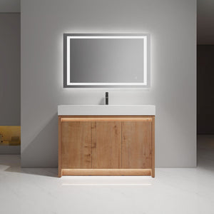 Blossom Capri 48" Classic Oak Vanity With Dual LED Lights