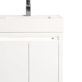 Blossom Capri 48" Glossy White Vanity With Dual LED Lights
