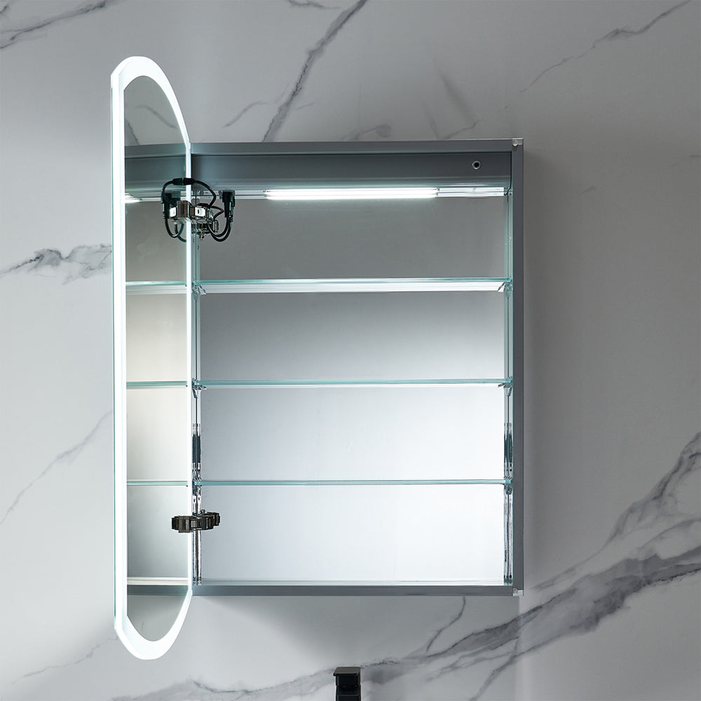 Blossom Castor 24X38 Left LED Medicine Cabinet