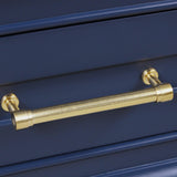 Blossom Copenhagen Brusheded Gold Handles and Knobs for 36" Vanity Base