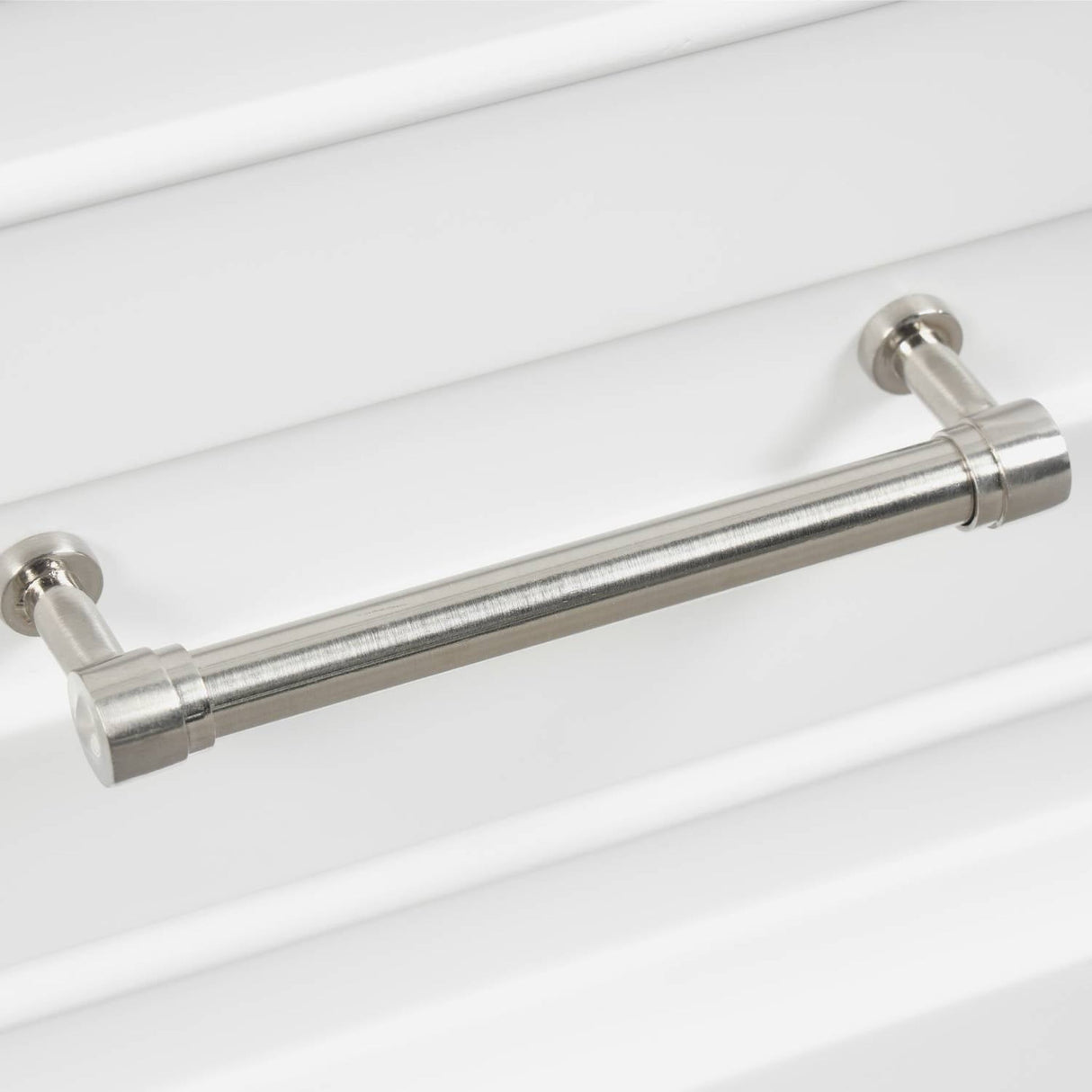 Blossom Copenhagen Brusheded Nickel Handles and Knobs for 30" Vanity Base