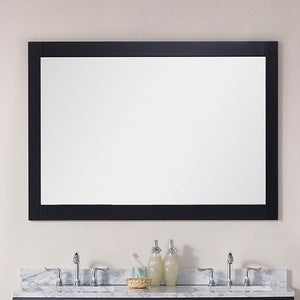 Blossom Dubai 60" Espresso Wall-Mounted Rectangle Mirror