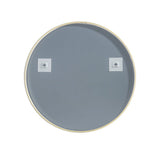 Blossom FM3 24" Brush Gold Round Sleek Durable Metal Framed Mirror