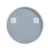 Blossom FM3 28" Matte Black Round Sleek Durable Metal Framed Mirror