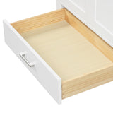 Blossom Geneva 30" 2-Door 1-Drawer Matte White Freestanding Solid Wood Single Vanity Base