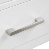 Blossom Geneva 30" 2-Door 1-Drawer Matte White Freestanding Solid Wood Single Vanity Base