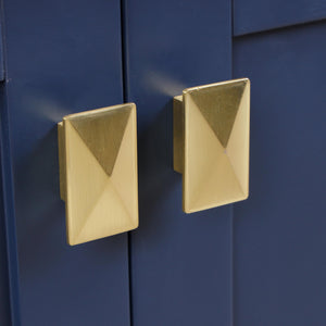 Blossom Geneva Brusheded Gold Handles and Knobs for 30