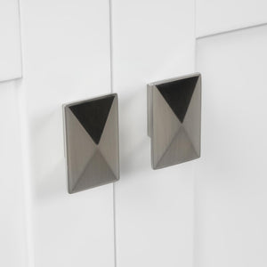Blossom Geneva Brusheded Nickel Handles and Knobs for 24
