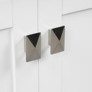 Blossom Geneva Brusheded Nickel Handles and Knobs for 30