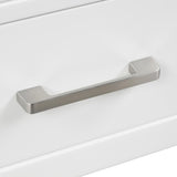 Blossom Geneva Brusheded Nickel Handles and Knobs for 48" Vanity Base