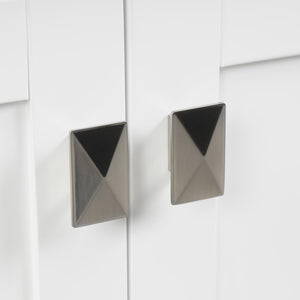 Blossom Geneva Brusheded Nickel Handles and Knobs for 48