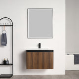 Blossom Lille 30" Brown Walnut Strip Single Vanity