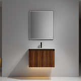 Blossom Lille 30" Brown Walnut Strip Single Vanity