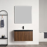Blossom Lille 36" Brown Walnut Strip Single Vanity
