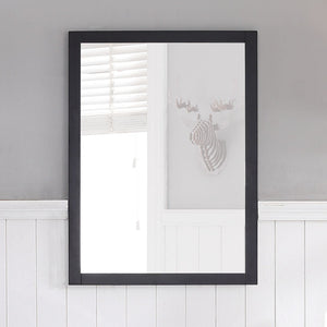 Blossom Lucca 24" Espresso Wall-Mounted Rectangle Mirror