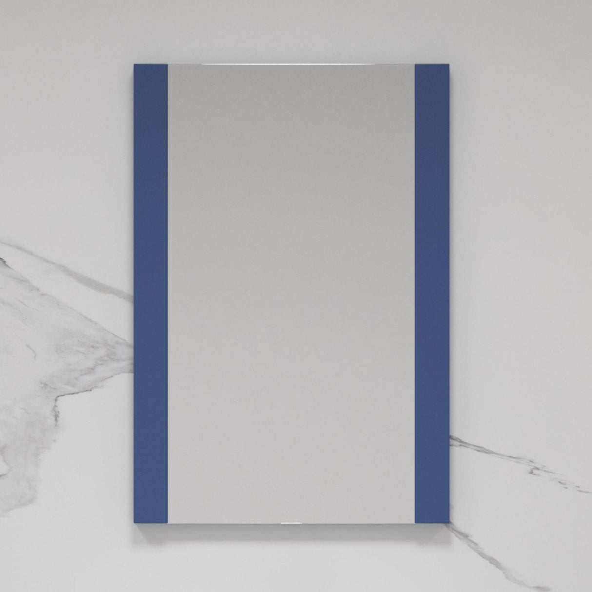 Blossom Milan 24" x 32" Navy Blue Wall-Mounted Rectangle Mirror