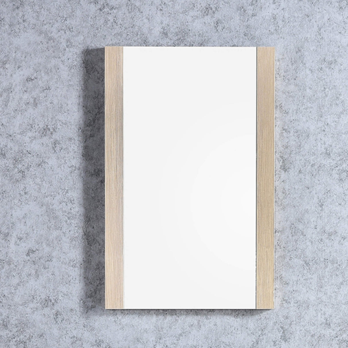 Blossom Milan 36" x 32" Briccole Oak Wall-Mounted Rectangle Mirror