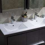 Blossom Milan 48" 2-Door 2-Drawer Silver Gray 2-Door 2-Drawer Freestanding Vanity Base