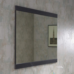 Blossom Milan 48" 2-Door 2-Drawer Silver Gray Freestanding Vanity With Ceramic Drop-In Single Sink And Mirror