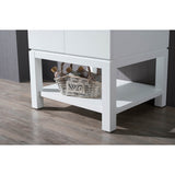 Blossom Monaco 24" Matte White Vanity Leg