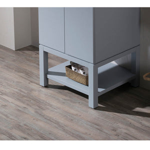 Blossom Monaco 48" Metal Grey Vanity Leg