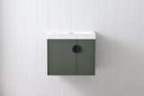 Blossom Moss 24" Sage Green Vanity with Acrylic Sink