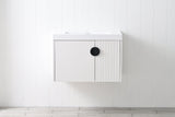 Blossom Moss 30" Matte White Vanity with Acrylic Sink