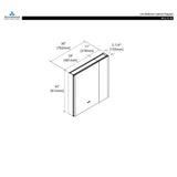 Blossom Pollux 30X32 LED Medicine Cabinet