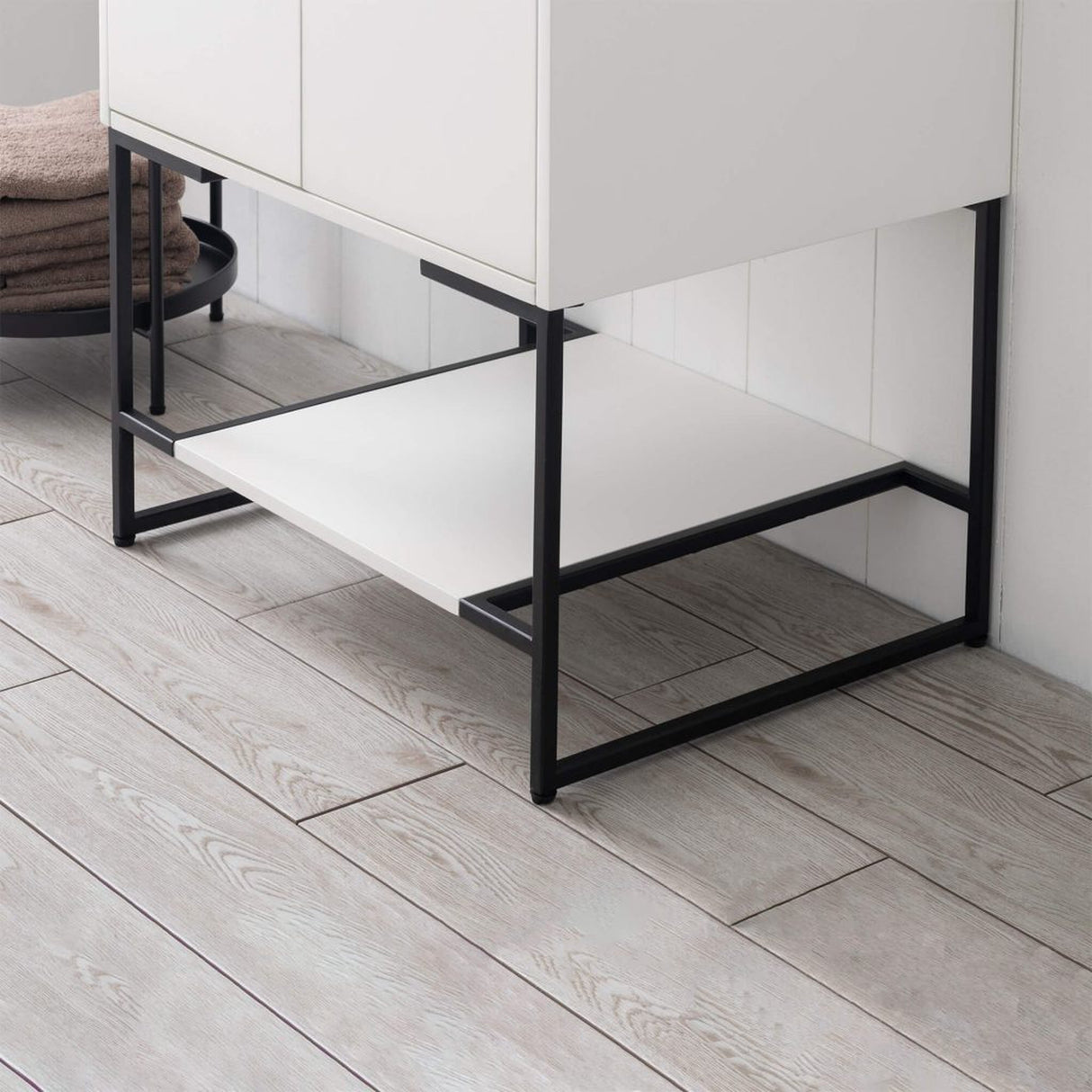 Blossom Porto 24" Matte White Freestanding Vanity With Acrylic Sink