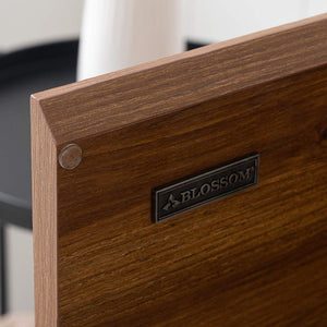 Blossom Porto 24" Red Walnut Freestanding Vanity With Acrylic Sink