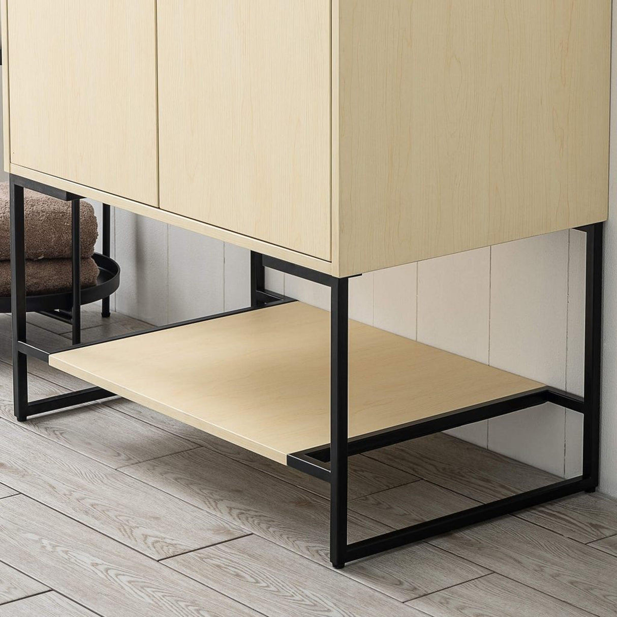 Blossom Porto 30" Nature Maple Freestanding Vanity With Acrylic Sink