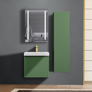 Blossom Positano 20" 1-Drawer Aventurine Green Wall-Mounted Single Vanity Base