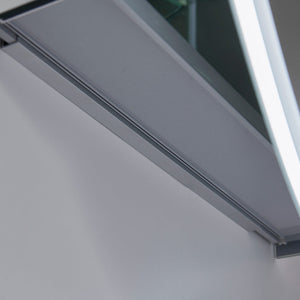 Blossom Regulus 32" x 6" Round LED Medicine Cabinet MCL9 R32 Right