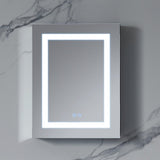 Blossom Rigel 20" x 26" Rectangular Inside LED Light on Door Medicine Cabinet Right