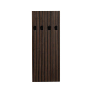 Blossom Rimini 14" x 36" Upper Dark Walnut Strip Wall Panel