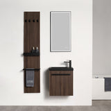 Blossom Rimini 20" Dark Walnut Strip Vanity