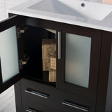 Blossom Sydney 24" Espresso Freestanding Vanity Base