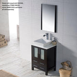 Blossom Sydney 24" Espresso Freestanding Vanity Base