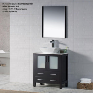 Blossom Sydney 30" Espresso Freestanding Vanity Base