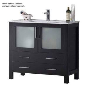 Blossom Sydney 36" Espresso Freestanding Vanity Base