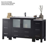 Blossom Sydney 60" Espresso Freestanding Vanity Base With Side Cabinet