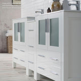 Blossom Sydney 72" White Freestanding Vanity Base